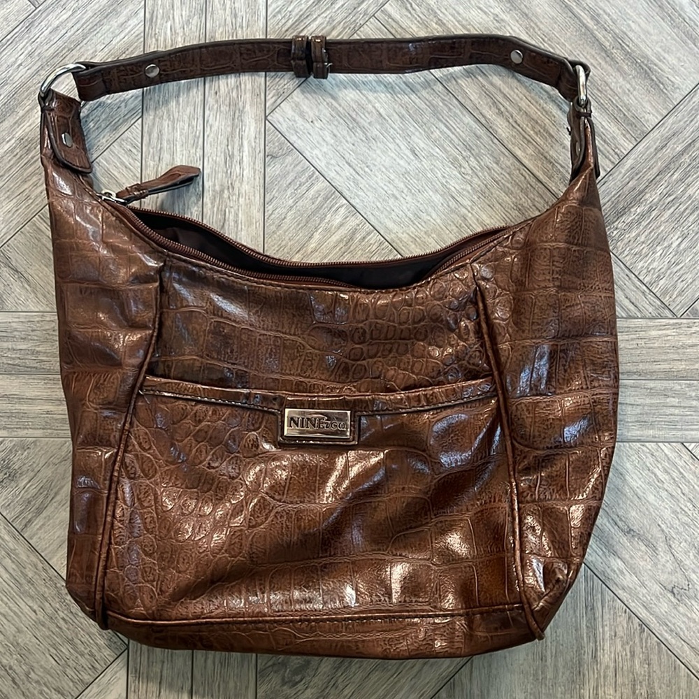 Nine & Co. Brown Handbag
